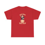 Harlingen Capitals T-Shirt (Heavyweight) - Vintage Defunct Baseball Teams - Texas