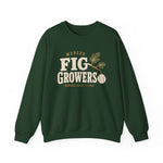 Merced Fig Growers Crewneck Sweatshirt - Vintage Defunct Baseball Teams - California