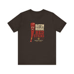 Baton Rouge Red Sticks T-Shirt (Premium Lightweight) - Vintage Defunct Baseball Teams - Louisiana