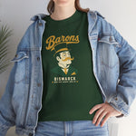 Bismarck Barons T-Shirt (Heavyweight) - Vintage Defunct Baseball Teams - North Dakota