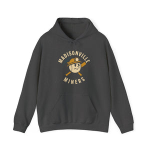 Madisonville Miners Hoodie - Vintage Defunct Baseball Teams
