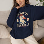 Charleston Sea Gulls Hoodie - Vintage Defunct Baseball Teams - South Carolina