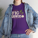 Merced Fig Growers T-Shirt (Heavyweight) - Vintage Defunct Baseball Teams - California
