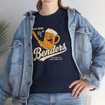 South Bend Benders T-Shirt (Heavyweight) - Vintage Defunct Baseball Teams - Indiana