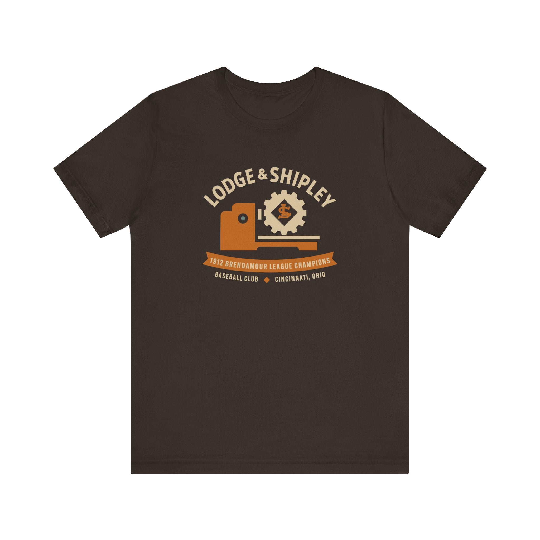 Lodge & Shipley Baseball Club T-Shirt (Premium Lightweight) - Vintage Defunct Baseball Teams