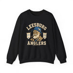 Leesburg Anglers Crewneck Sweatshirt - Vintage Defunct Baseball Teams - Florida