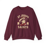 St. Joseph Saints Crewneck Sweatshirt - Vintage Defunct Baseball Teams - Missouri