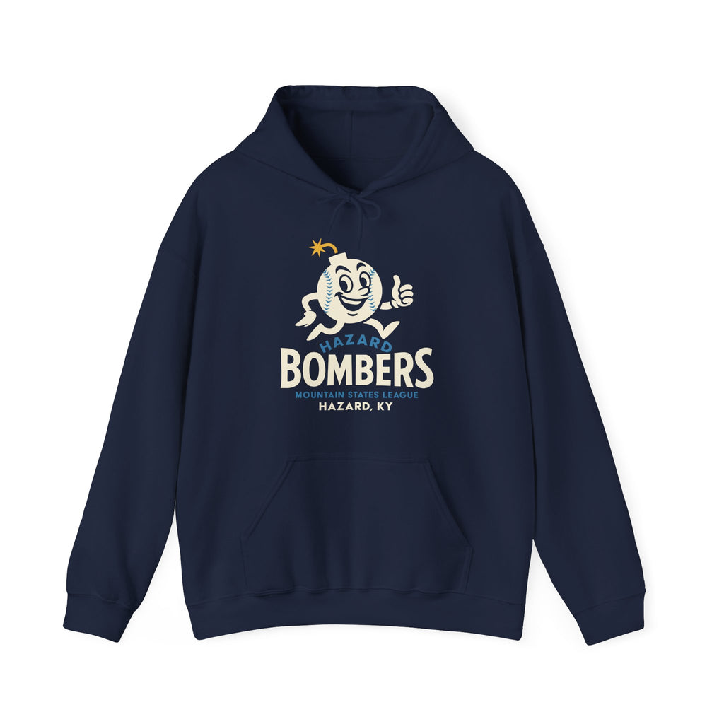 Hazard Bombers Hoodie - Vintage Defunct Baseball Teams