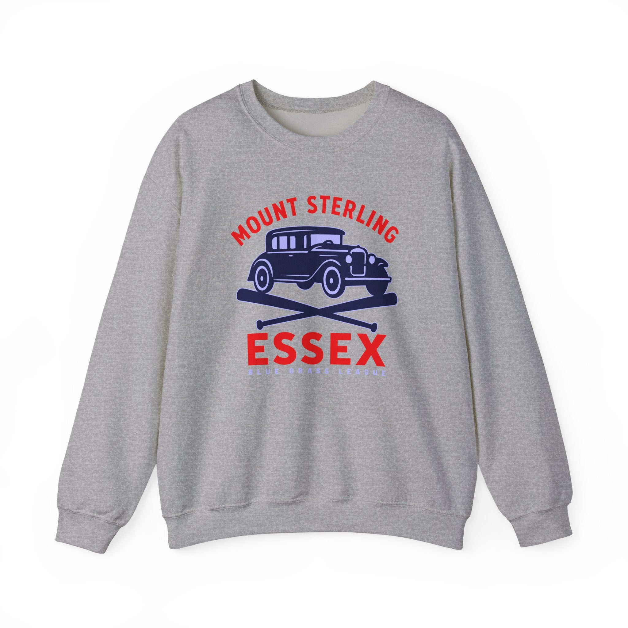 Mount Sterling Essex Crewneck Sweatshirt - Vintage Defunct Baseball Teams