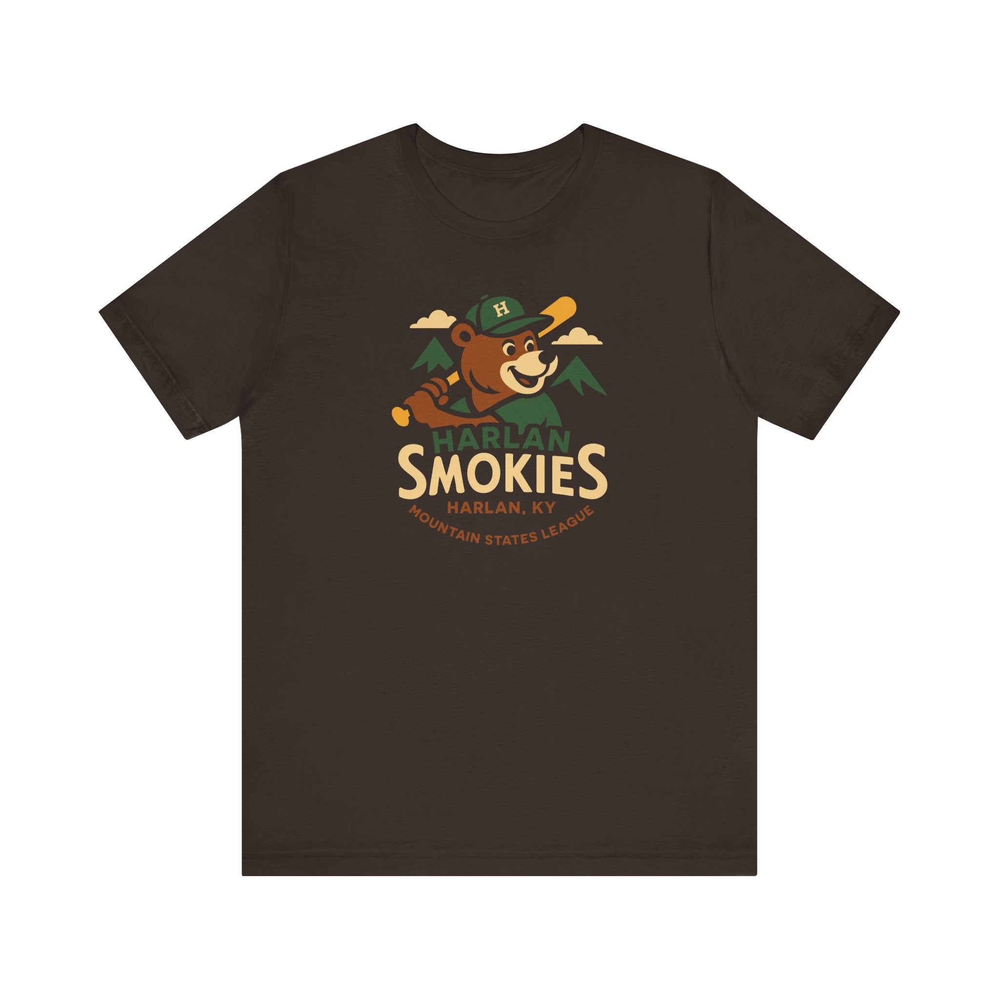 Harlan Smokies T-Shirt (Premium Lightweight) - Vintage Defunct Baseball Teams