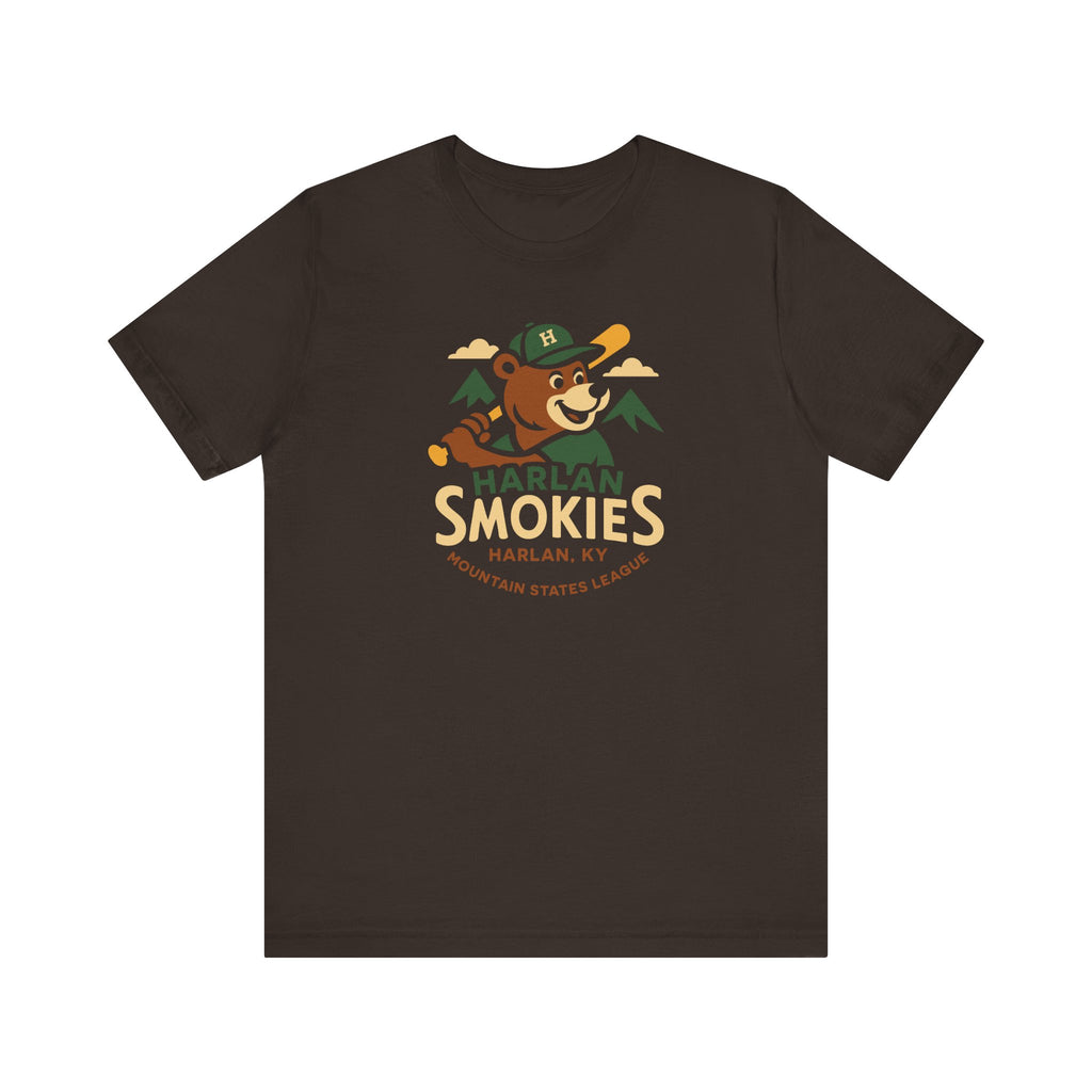 Harlan Smokies T-Shirt (Premium Lightweight) - Vintage Defunct Baseball Teams