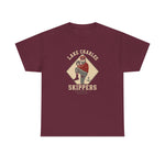 Lake Charles Skippers T-Shirt (Heavyweight) - Vintage Defunct Baseball Teams - Louisiana
