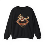 Pauls Valley Raiders Crewneck Sweatshirt - Vintage Defunct Baseball Teams - Oklahoma
