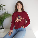 Jackson - Ionia Mayors Crewneck Sweatshirt - Vintage Defunct Baseball Teams - Michigan