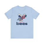 San Jose Bees 1960s Style T-Shirt (Premium Lightweight) - Vintage Defunct Baseball Teams - California