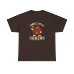 Connellsville Cokers T-Shirt (Heavyweight) - Vintage Defunct Baseball Teams - Pennsylvania