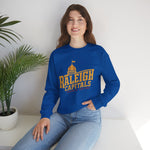 Raleigh Capitals Crewneck Sweatshirt - Vintage Defunct Baseball Teams - North Carolina