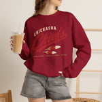 Chickasha Chiefs Crewneck Sweatshirt - Vintage Defunct Baseball Teams - Oklahoma