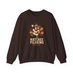Natchez Pilgrims Crewneck Sweatshirt - Vintage Defunct Baseball Teams - Mississippi