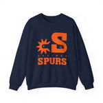 Salinas Spurs Crewneck Sweatshirt - Vintage Defunct Baseball Teams - California