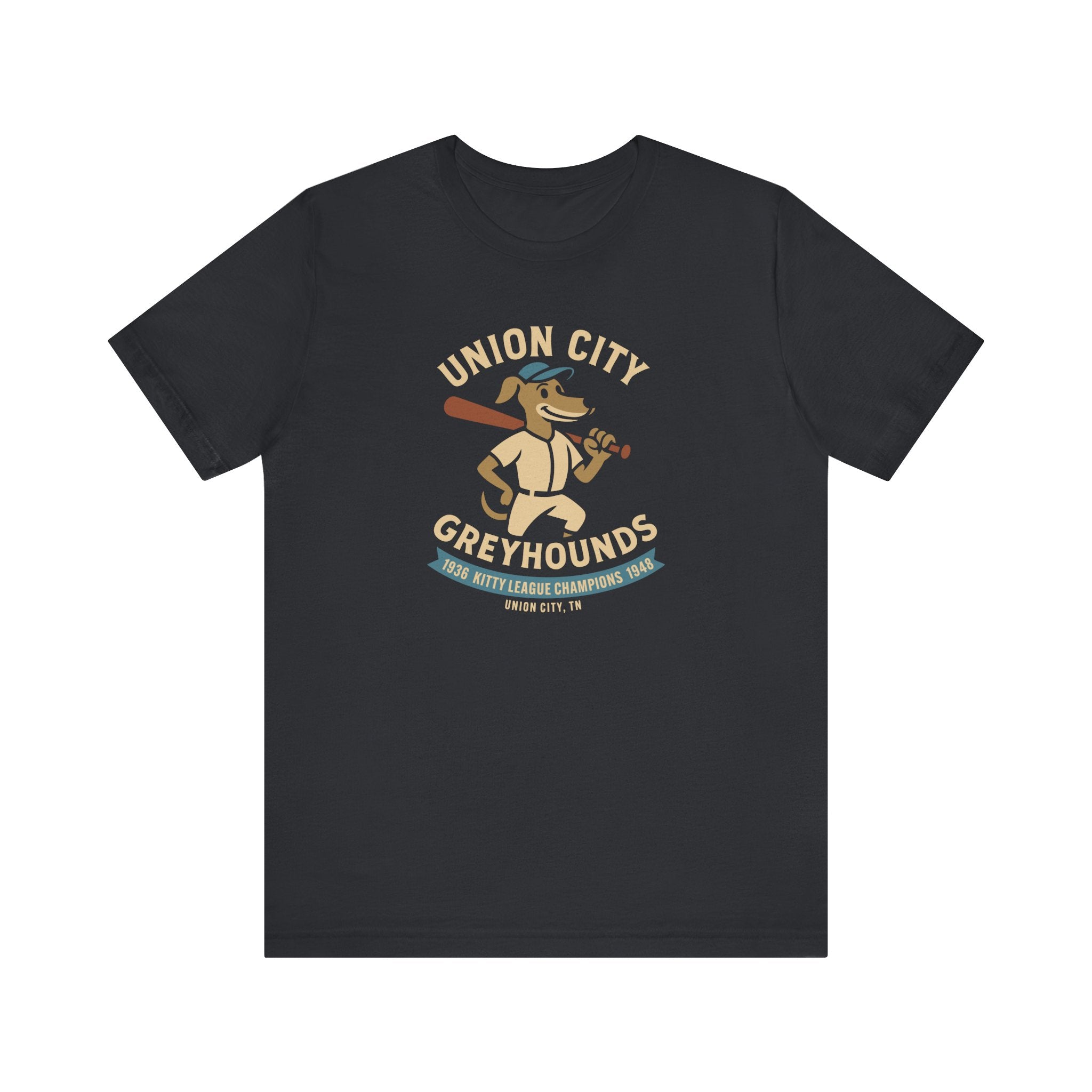 Union City Greyhounds T-Shirt (Premium Lightweight) - Vintage Defunct Baseball Teams