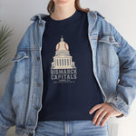 Bismarck Capitals T-Shirt (Heavyweight) - Vintage Defunct Baseball Teams - North Dakota