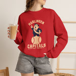 Harlingen Capitals Crewneck Sweatshirt - Vintage Defunct Baseball Teams - Texas