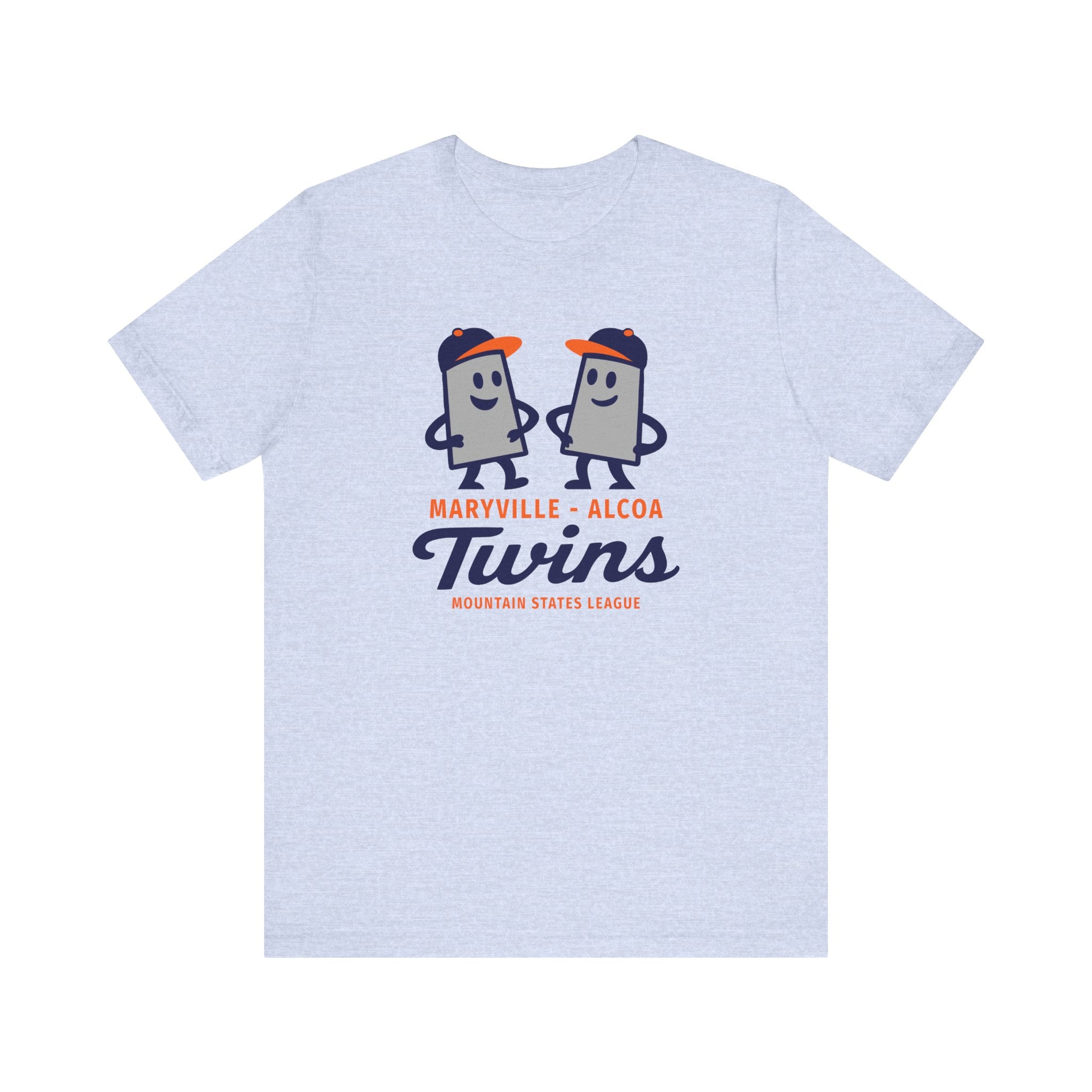 Maryville-Alcoa Twins T-Shirt (Premium Lightweight) - Vintage Defunct Baseball Teams