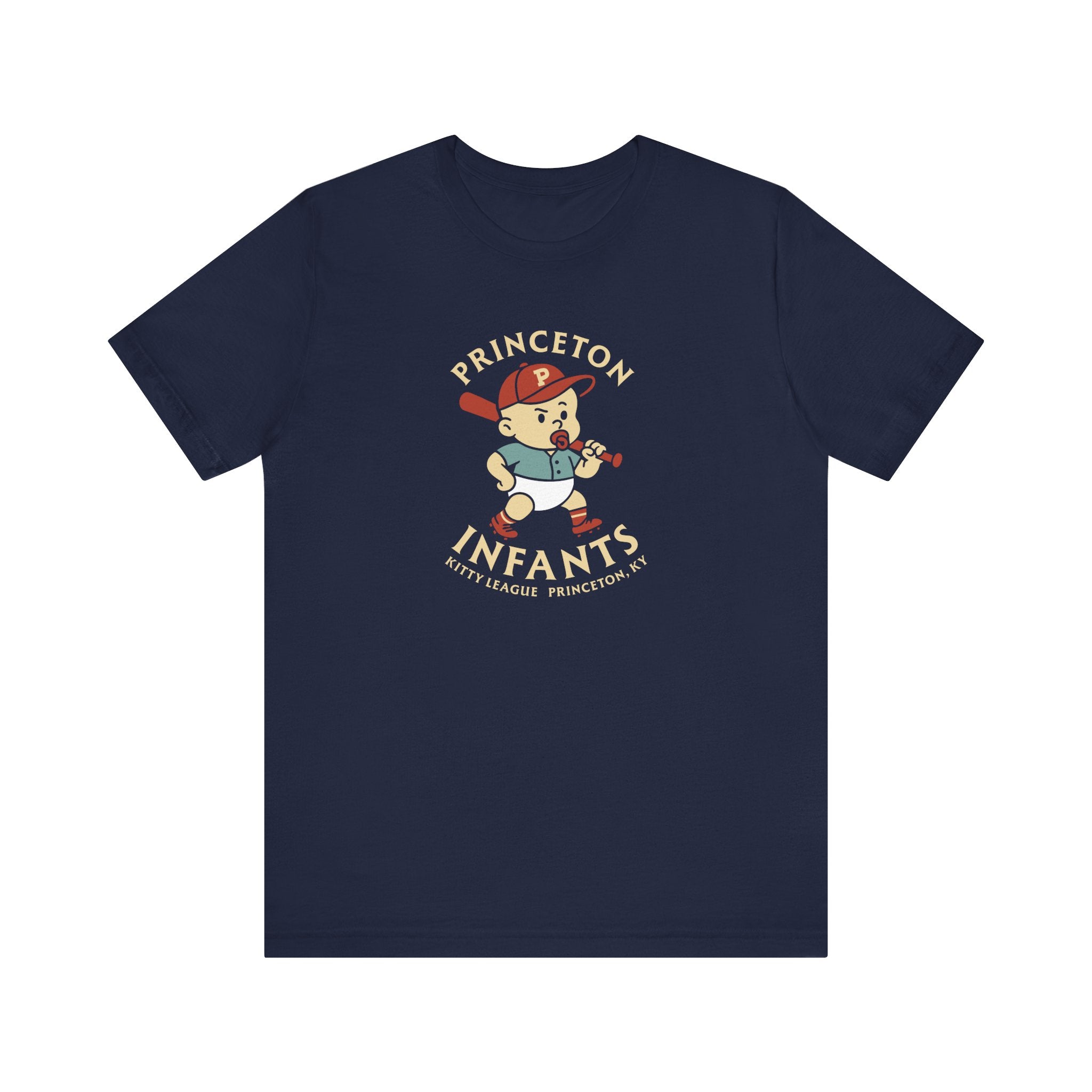 Princeton Infants T-Shirt (Premium Lightweight) - Vintage Defunct Baseball Teams
