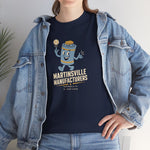 Martinsville Manufacturers T-Shirt (Heavyweight) - Vintage Defunct Baseball Teams - Virginia