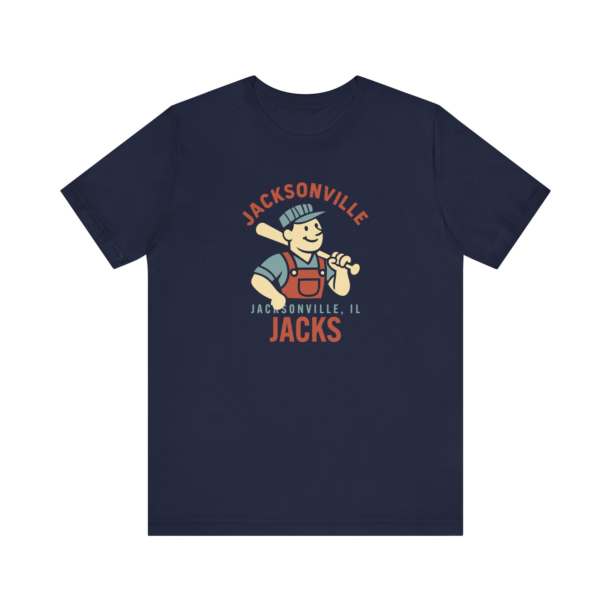 Jacksonville Jacks T-Shirt (Premium Lightweight) - Vintage Defunct Baseball Teams