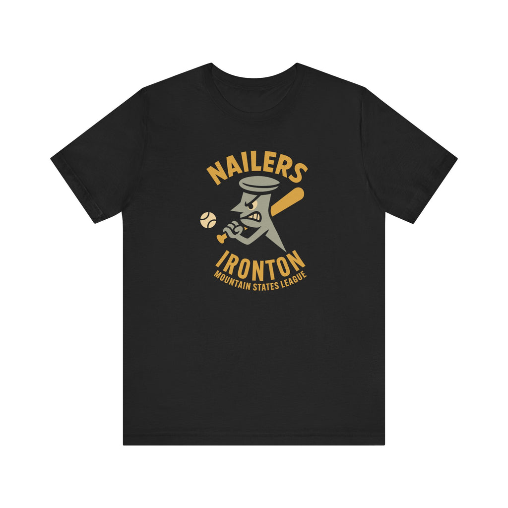 Ironton Nailers T-Shirt (Premium Lightweight) - Vintage Defunct Baseball Teams