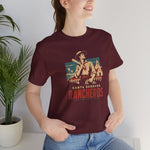 Santa Barbara Rancheros T-Shirt (Premium Lightweight) - Vintage Defunct Baseball Teams - California
