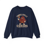 Connellsville Cokers Crewneck Sweatshirt - Vintage Defunct Baseball Teams - Pennsylvania