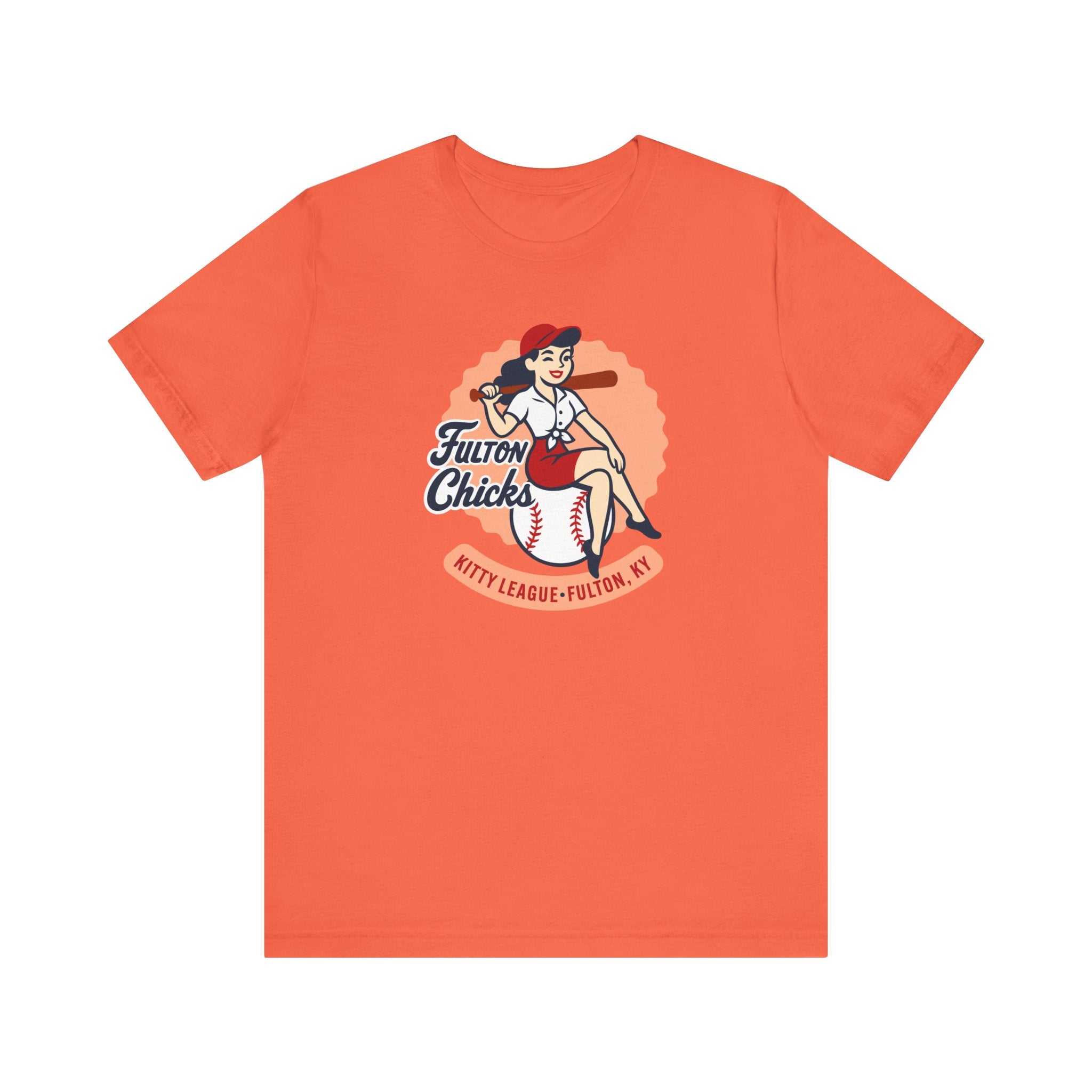 Fulton Chicks T-Shirt (Premium Lightweight) - Vintage Defunct Baseball Teams