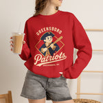 Greensboro Patriots Crewneck Sweatshirt - Vintage Defunct Baseball Teams - North Carolina