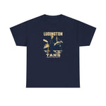 Ludington Tars T-Shirt (Heavyweight) - Vintage Defunct Baseball Teams - Michigan