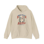Great Falls Electrics Hoodie - Vintage Defunct Baseball Teams - Montana