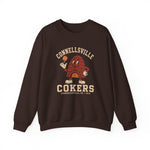 Connellsville Cokers Crewneck Sweatshirt - Vintage Defunct Baseball Teams - Pennsylvania