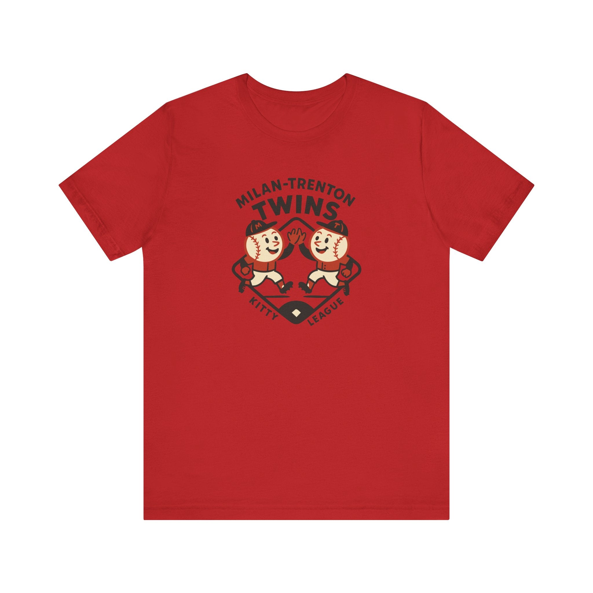 Milan-Trenton Twins T-Shirt (Premium Lightweight) - Vintage Defunct Baseball Teams