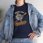 Mount Airy Graniteers T-Shirt (Heavyweight) - Vintage Defunct Baseball Teams - North Carolina