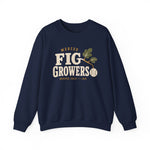 Merced Fig Growers Crewneck Sweatshirt - Vintage Defunct Baseball Teams - California
