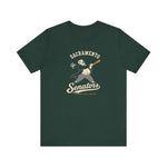 Sacramento Senators T-Shirt (Premium Lightweight) - Vintage Defunct Baseball Teams - California