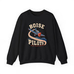 Boise Pilots Crewneck Sweatshirt - Vintage Defunct Baseball Teams - Idaho