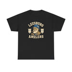 Leesburg Anglers T-Shirt (Heavyweight) - Vintage Defunct Baseball Teams - Florida