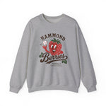 Hammond Berries Crewneck Sweatshirt - Vintage Defunct Baseball Teams - Louisiana