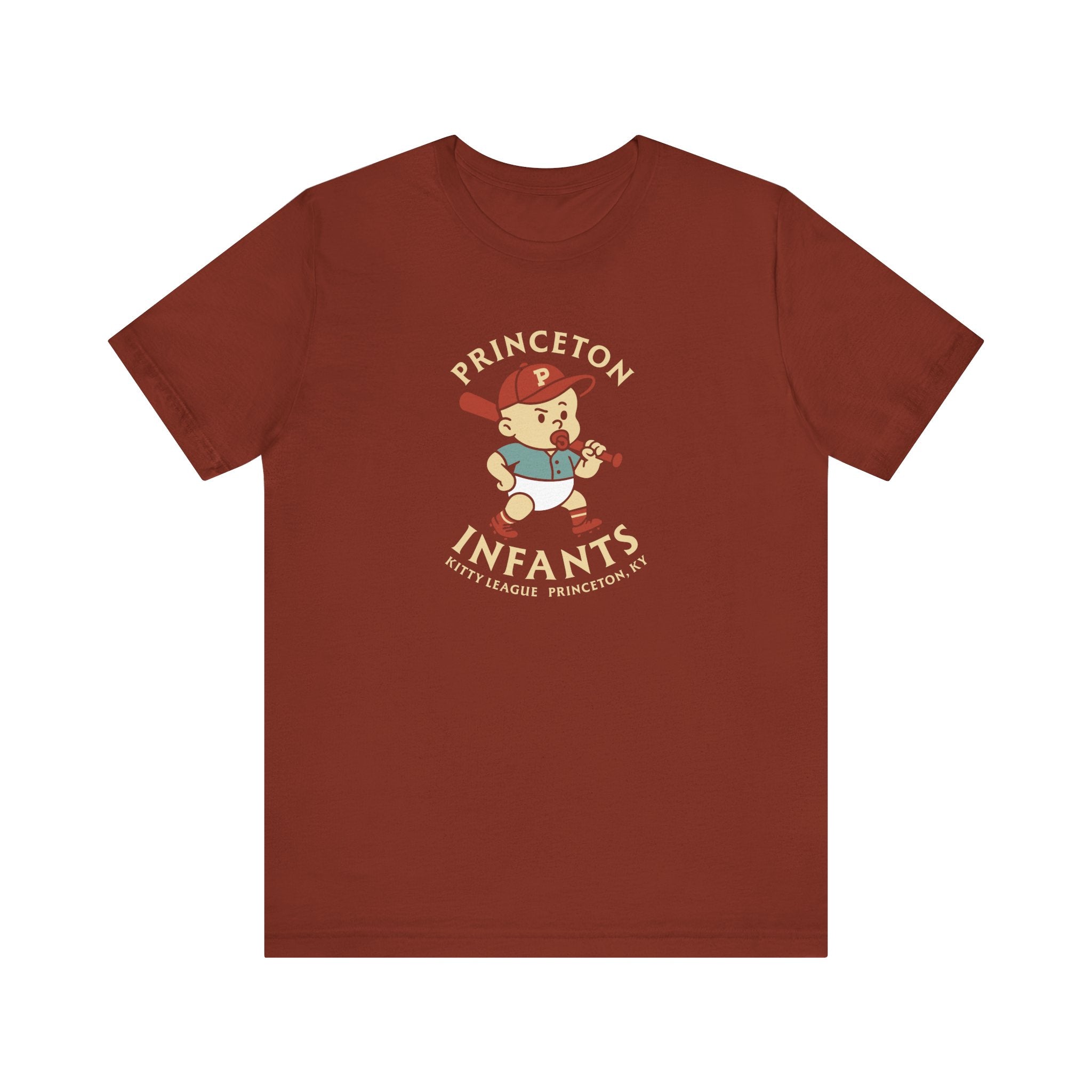 Princeton Infants T-Shirt (Premium Lightweight) - Vintage Defunct Baseball Teams