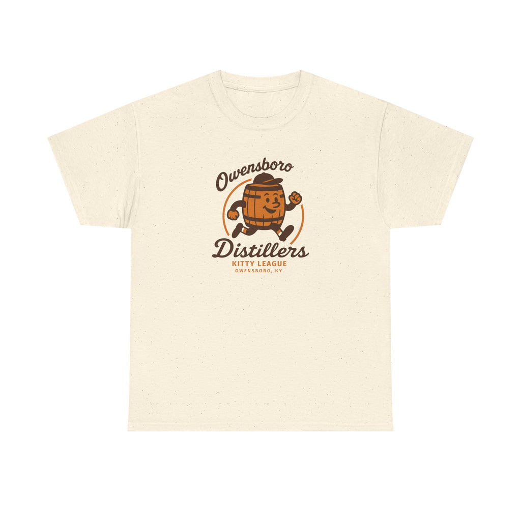 Owensboro Distillers T-Shirt (Heavyweight) - Vintage Defunct Baseball Teams
