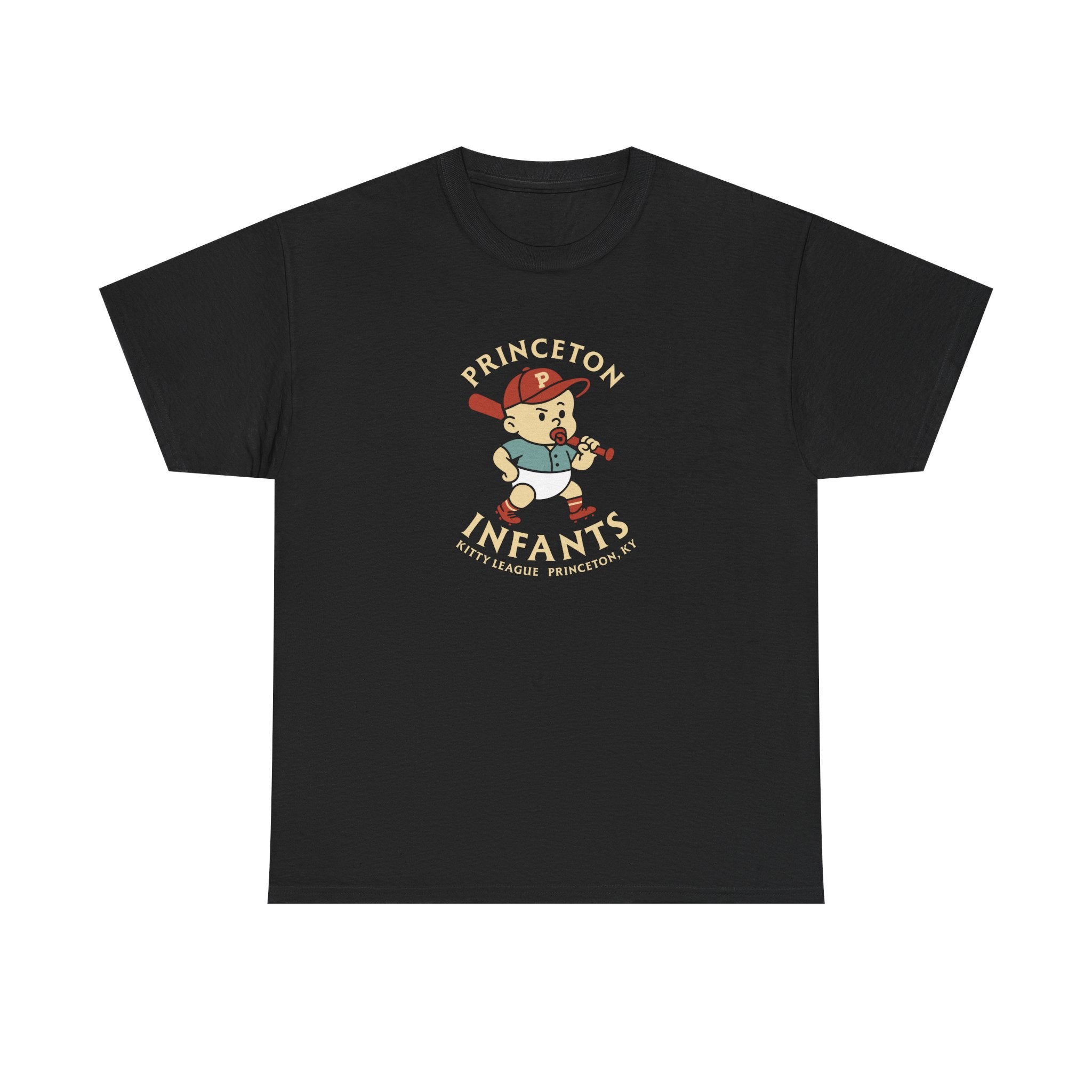 Princeton Infants T-Shirt (Heavyweight) - Vintage Defunct Baseball Teams