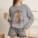 Austin Pioneers Crewneck Sweatshirt - Vintage Defunct Baseball Teams - Texas